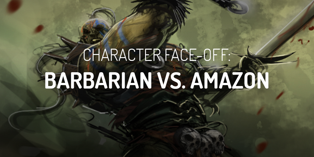 diablo 2 barbarian vs amazon