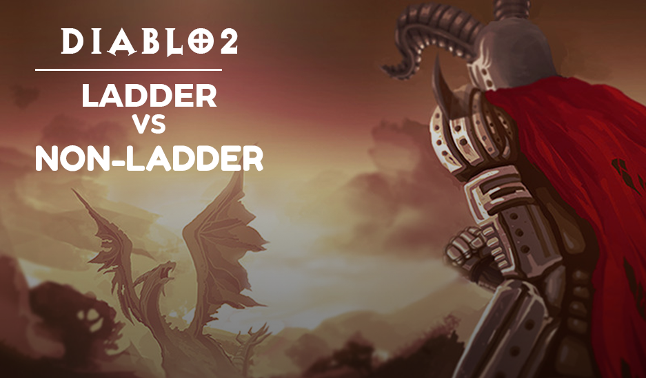 diablo 2 ladder vs. non-ladder